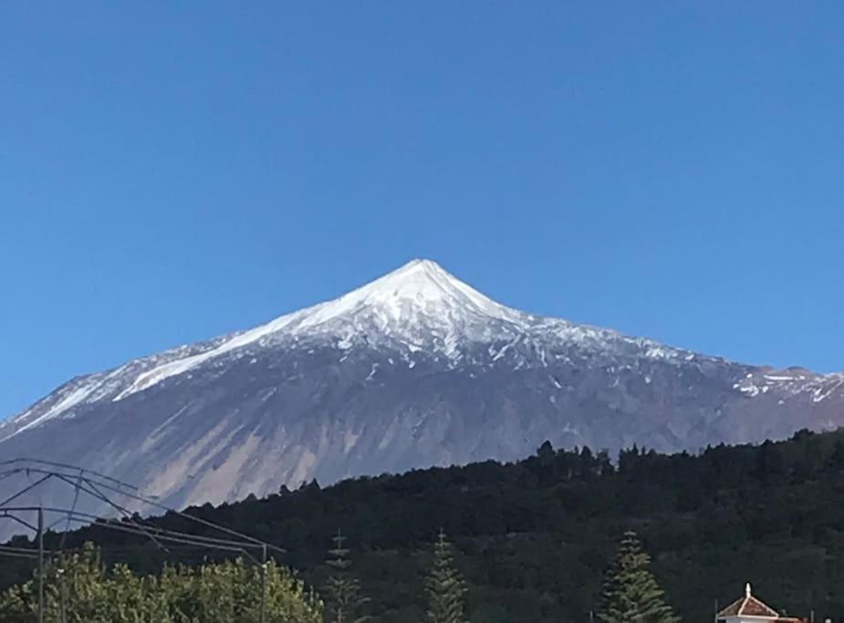 Casa Mara Casa Rural Con Terraza, Barbacoa Y Vistas Al Teide El Tanque Eksteriør billede