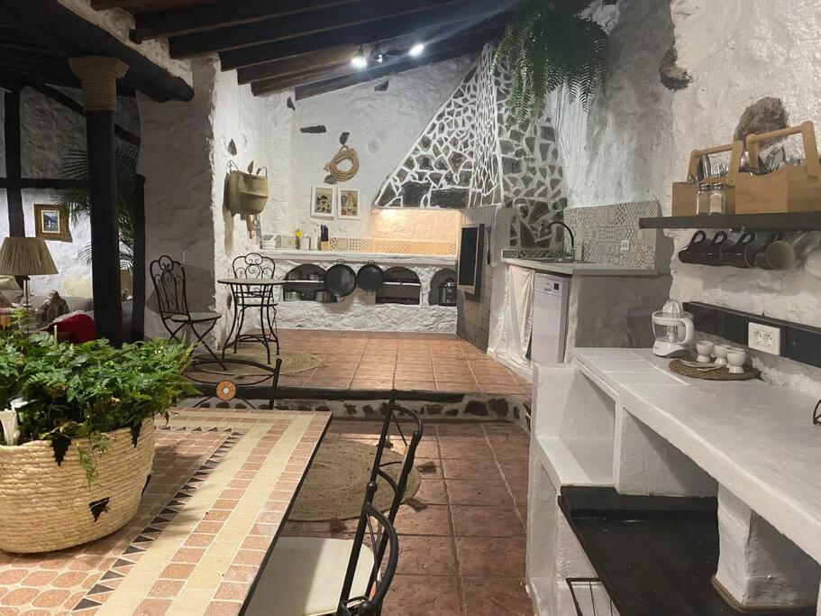 Casa Mara Casa Rural Con Terraza, Barbacoa Y Vistas Al Teide El Tanque Eksteriør billede