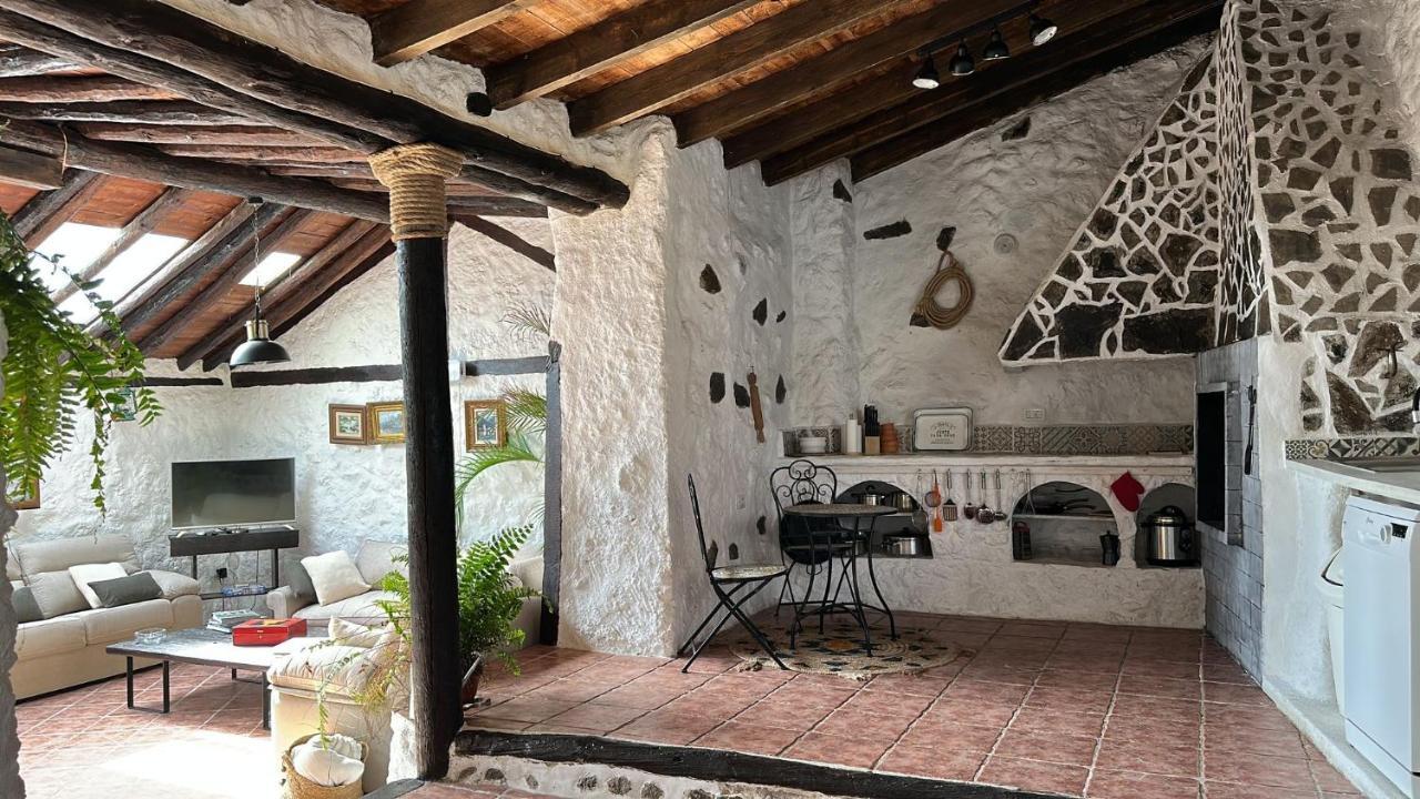 Casa Mara Casa Rural Con Terraza, Barbacoa Y Vistas Al Teide El Tanque Eksteriør billede