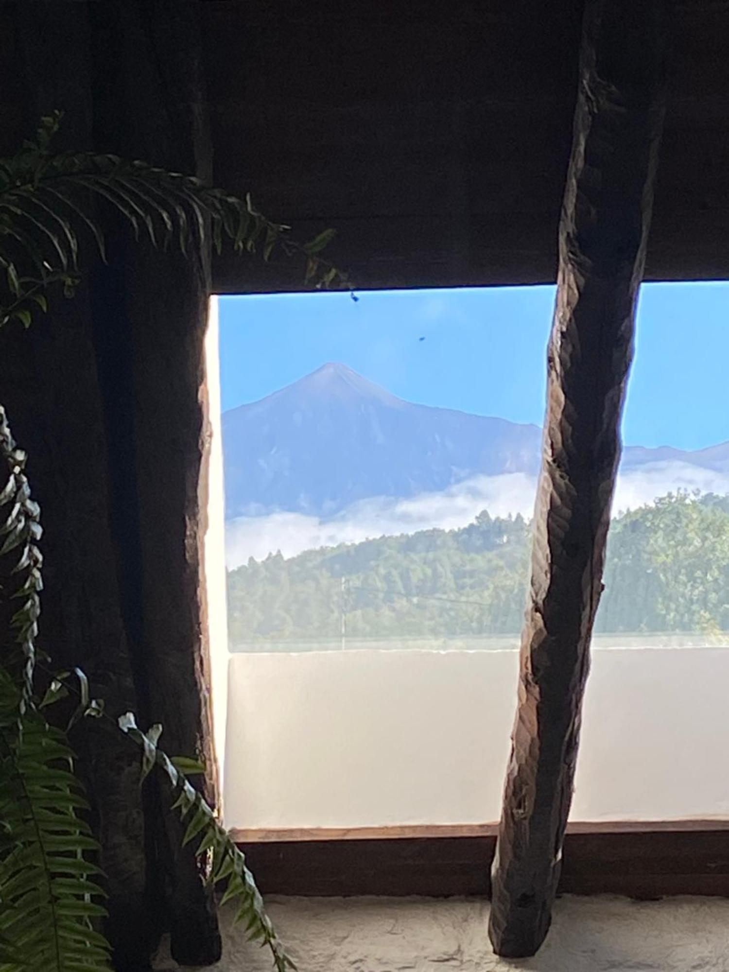 Casa Mara Casa Rural Con Terraza, Barbacoa Y Vistas Al Teide El Tanque Eksteriør billede